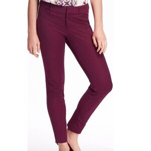 Old Navy Maroon Pixie Pants Size 8 - Dress Pants